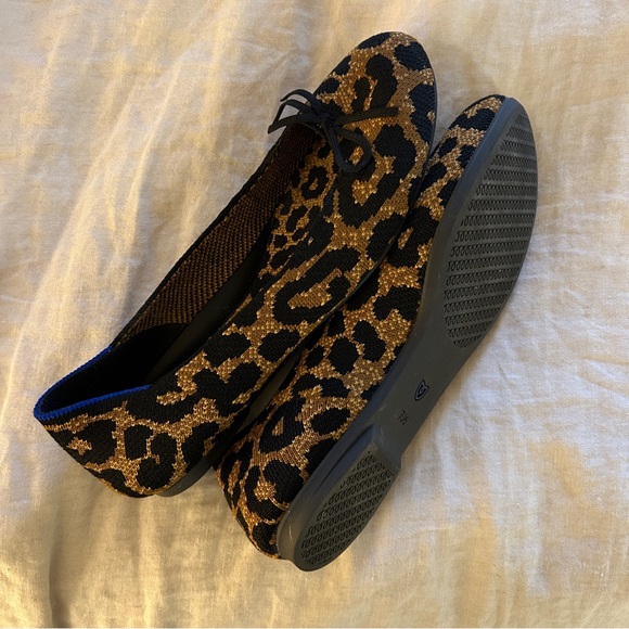 Rothy’s Leopard Ballet Flats - Picture 2 of 3